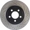 Centric Parts Sport Drilled/Slotted Brake Rotor, 127.63062L 127.63062L - alternate 1